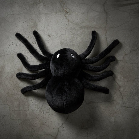 Faux Fur Spider Shaped Pillow