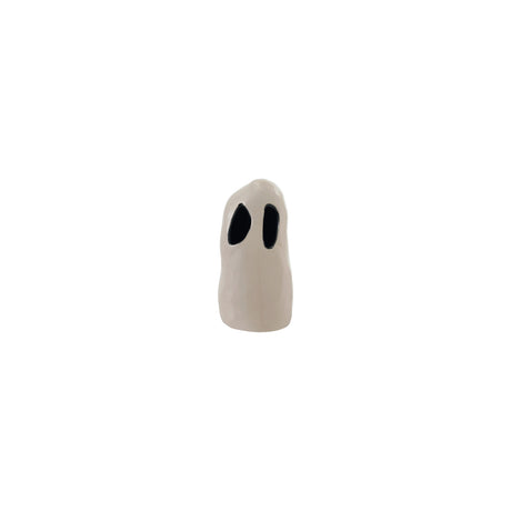Ceramic Ghost with Cutout Eyes