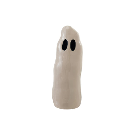 Ceramic Ghost with Cutout Eyes