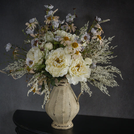 Cream Peony Stem Spray