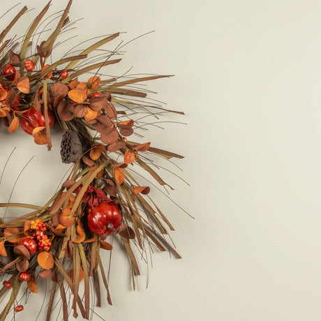 Mixed Harvest Fall Wreath