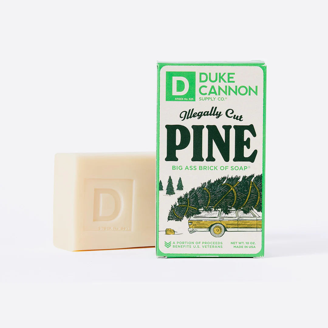 illegally cut pine big ass brick of soap by Duke Cannon