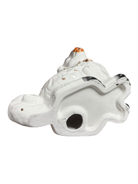 Ceramic Vintage Inspired Staffordshire Dog Bookend