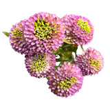 Artificial Purple Ball Dahlia Bundle