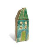 Colorful Ceramic House Bud Vase Planters