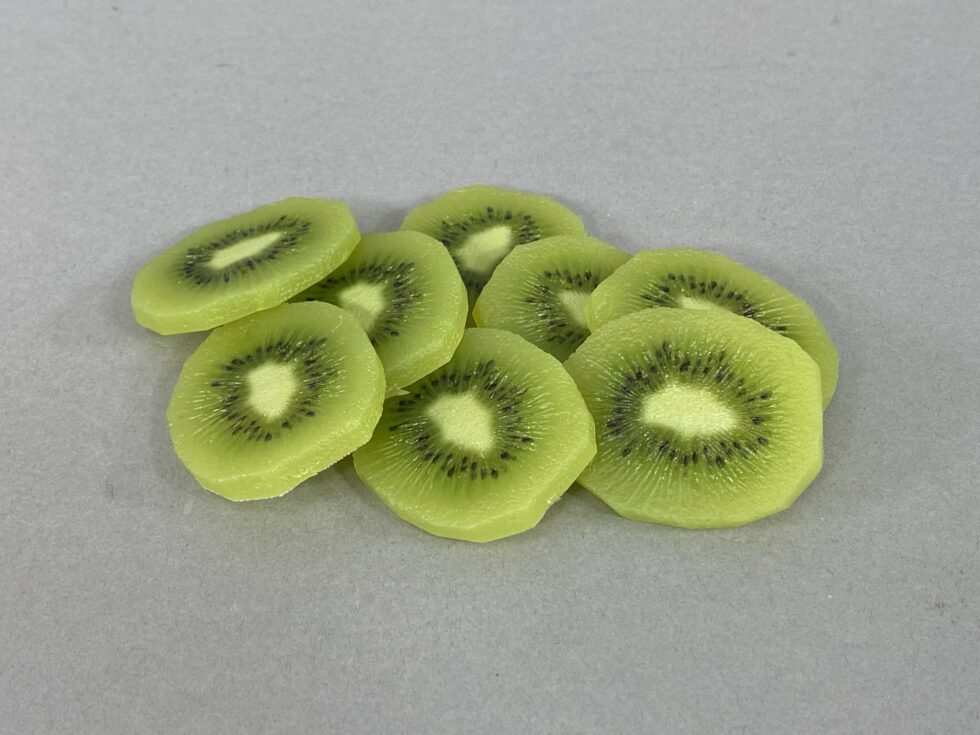 Fake Kiwi Slices (Set of 8)