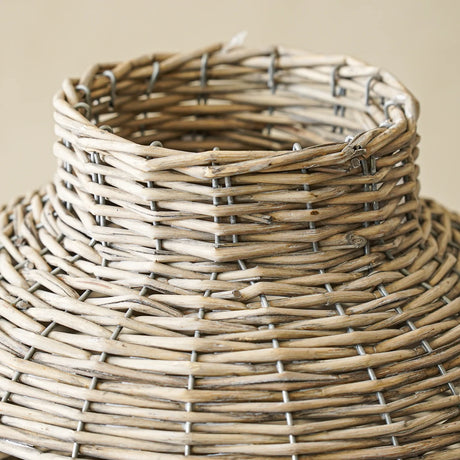 Handwoven Wicker Willow Vase