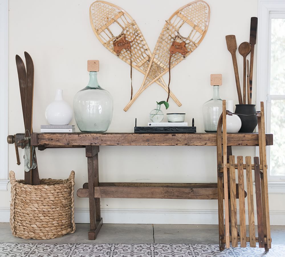 Vintage German Wooden Sled