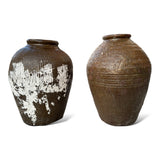 vintage Chinese jars by blue ocean