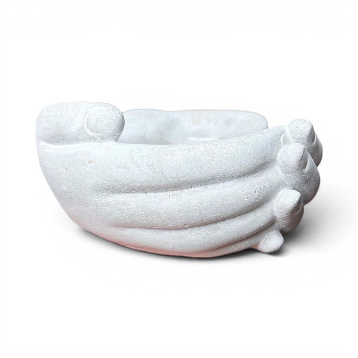 Cast Concrete Hands Planter