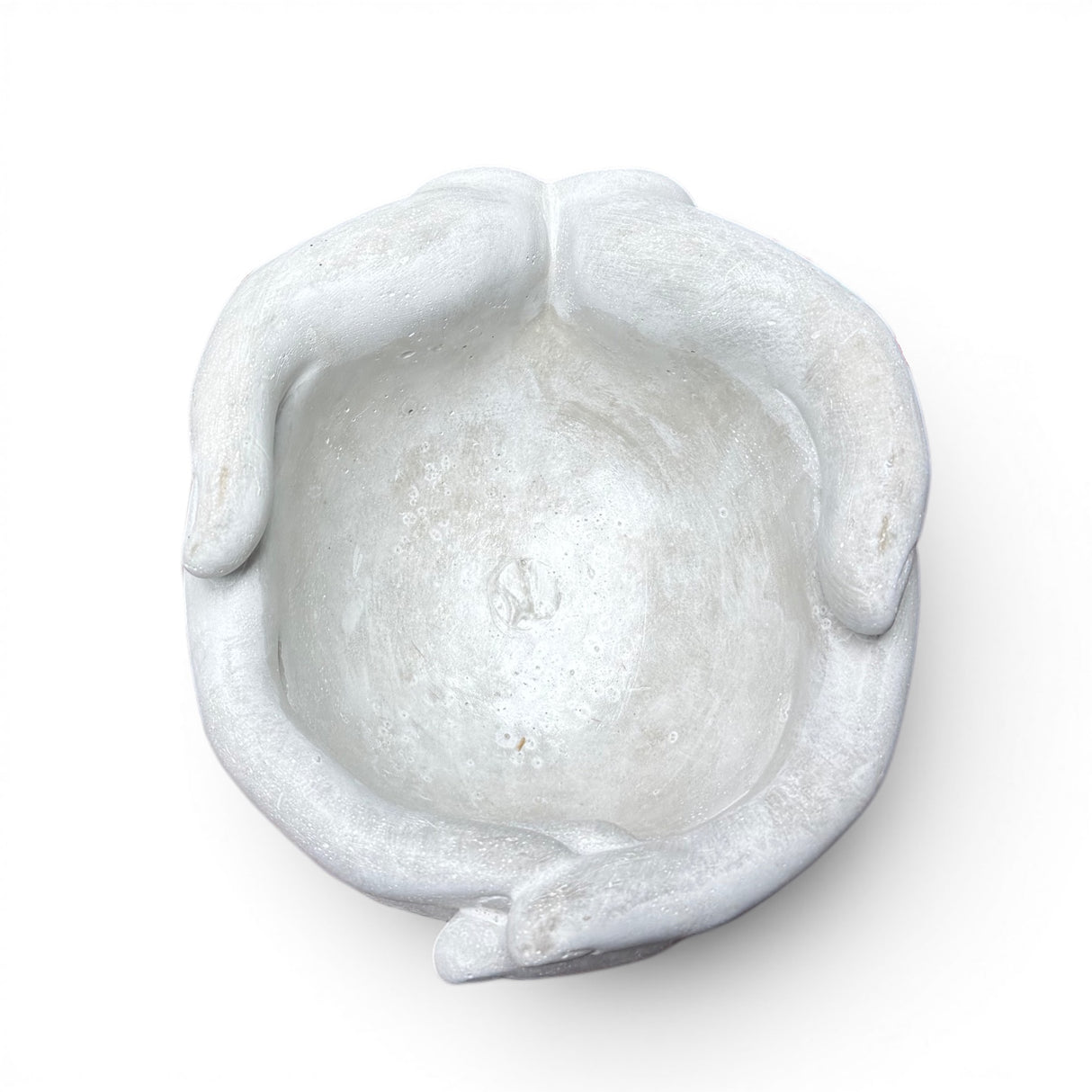 Cast Concrete Hands Planter