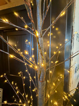Black Warm Light LED Tree