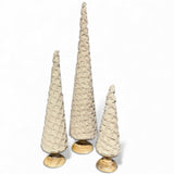 Beige Fuzzy Cone Trees