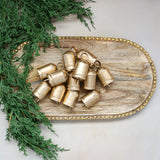 Gold Jingle Bell Filler | Set of 12