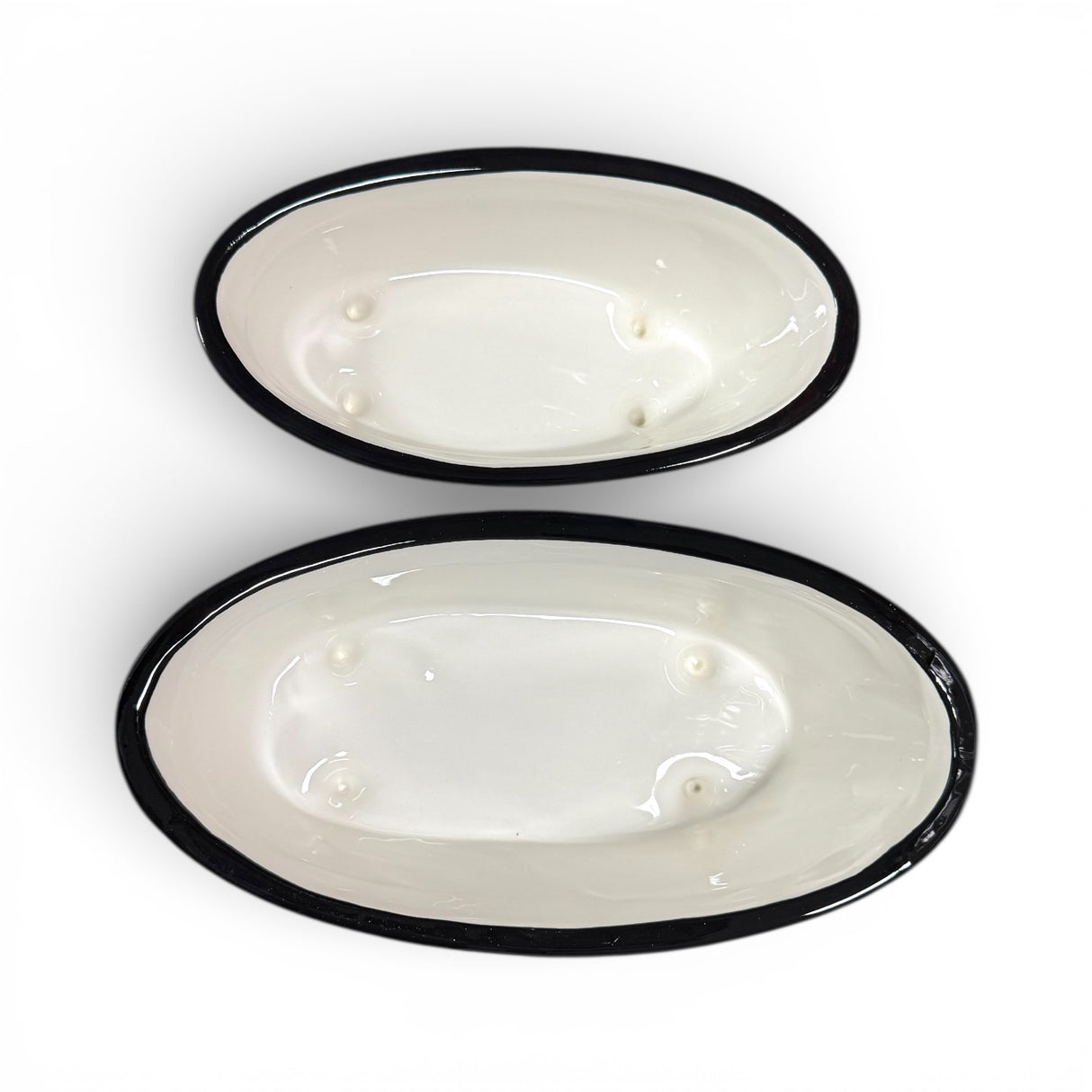 Ceramic Enamel Bathtub Planter & Soap Holder