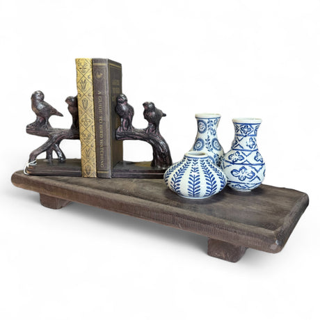 Rustic Found Decorative Wood Board Display Riser