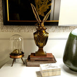 Eric the Hare Gold Aluminum Bust