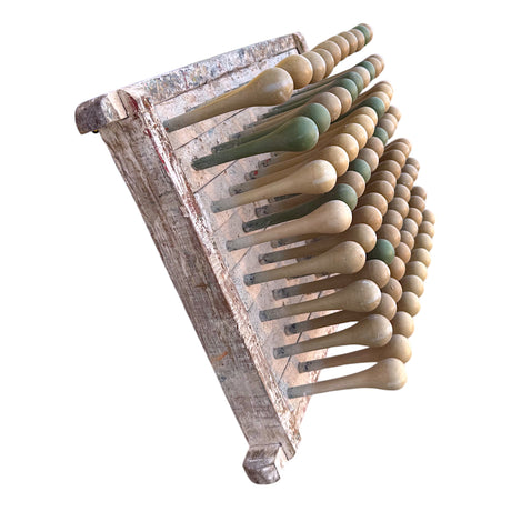 Vintage Wood Balloon Mould Wall Hanging