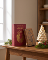 Christmas Print Book Storage Box