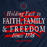Holding Fast 250-Year Patriotic Men's T-Shirt