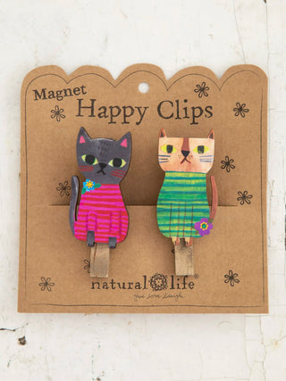 cat natural life happy chip clips