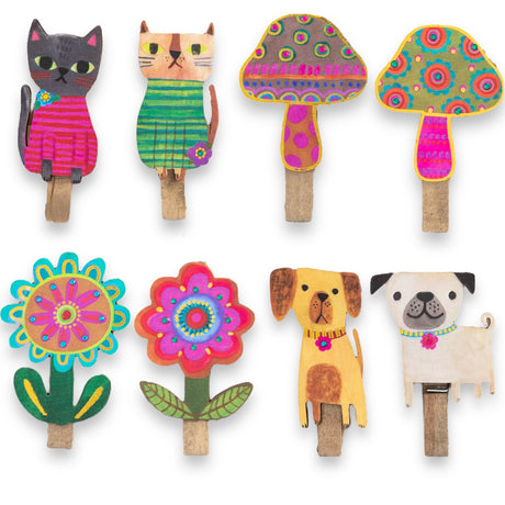 Natural Life Happy Chip Bag Clips