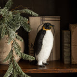 Standing Faux Fur Emperor Penguins | 2 Sizes