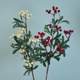 Faux Berry and Leaf Branch Picks