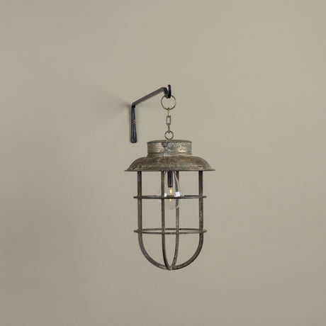 Aged Bronze Hanging Decorative Lantern