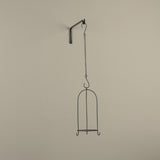 Metal Hanging Candle Lantern with Hook