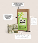 Milk & Mint Essential Bar Soap | SallyeAnder