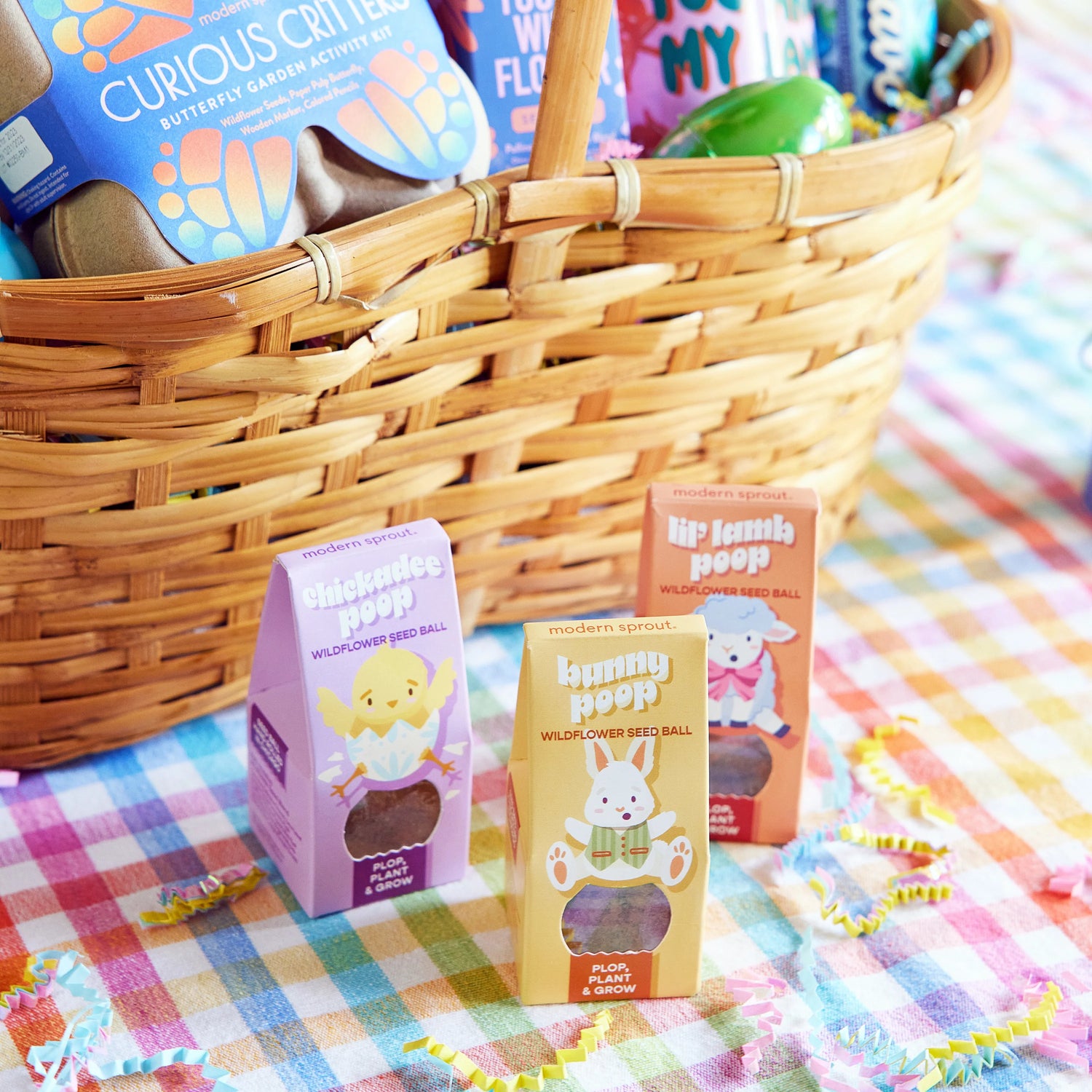 seed ball kit wildflower garden Easter Wildflower Plop Seed Ball