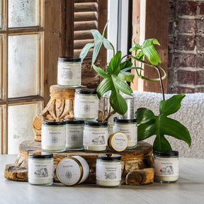 blue ocean traders jar candles 