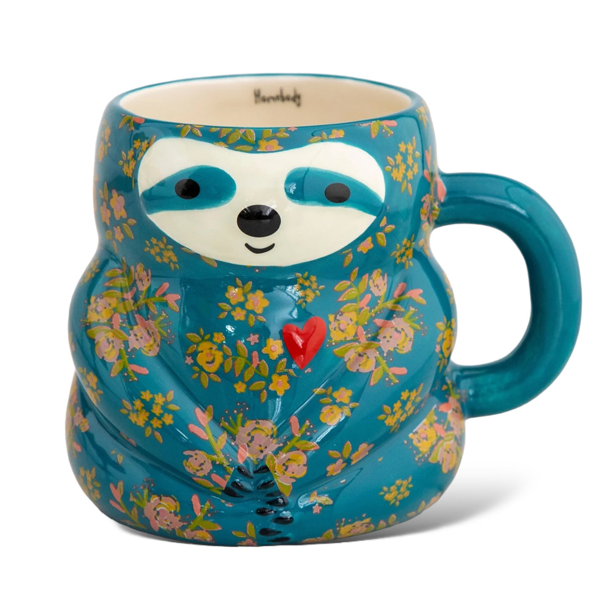 Sylvia the Sloth Folk Art Coffee Mug