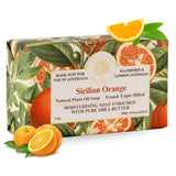 Sicilian Orange Triple-Milled Soap Bar | Wavertree & London