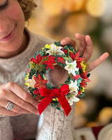 Mini Winter Joy Wreath Pop-Up Card | FreshCut Paper