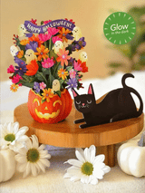 Mini Jack-O’-Lantern Boo-quet Pop-Up Card | FreshCut Paper