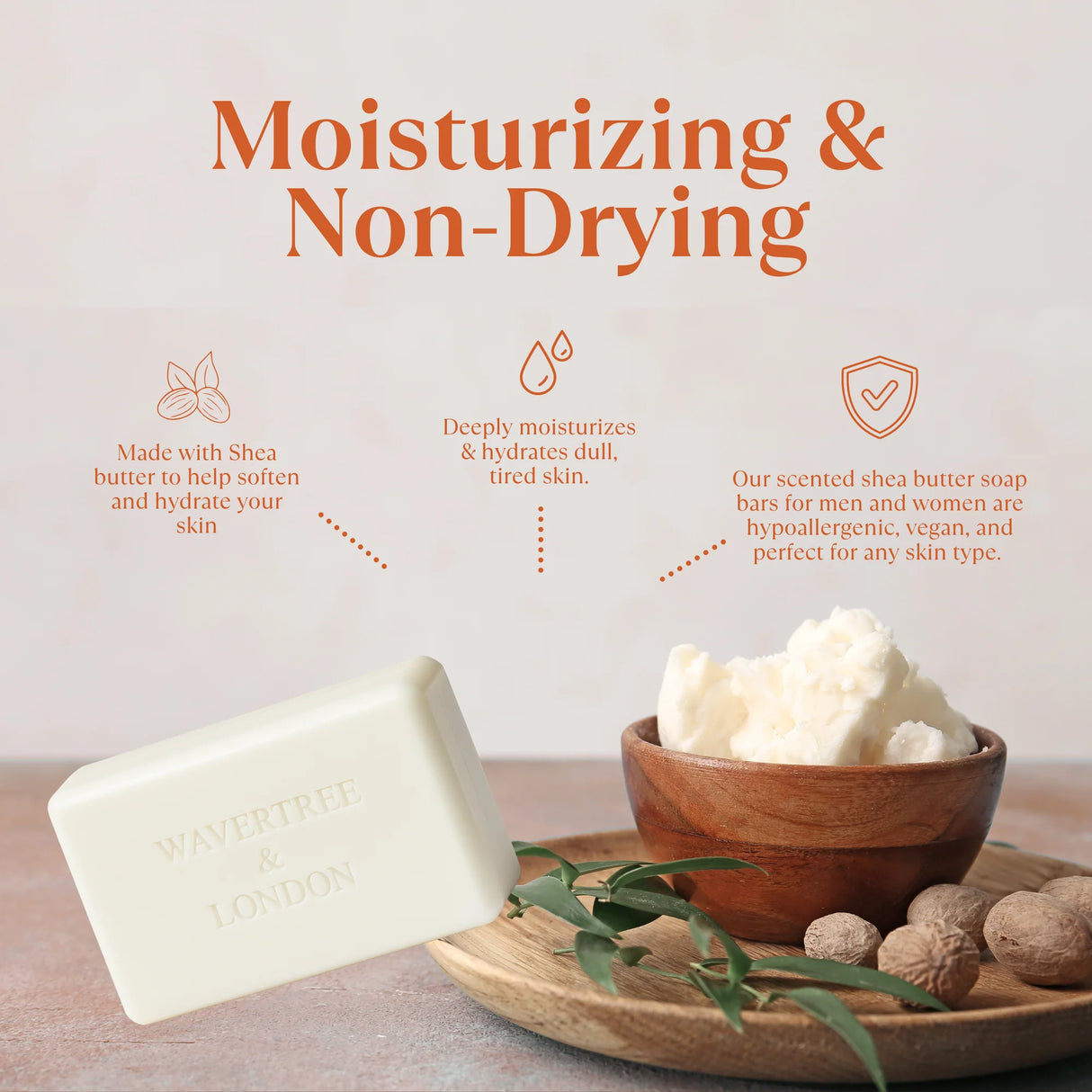 Sicilian Orange Triple-Milled Soap Bar | Wavertree & London