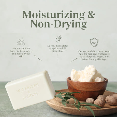 French Pear Triple-Milled Soap Bar | Wavertree & London