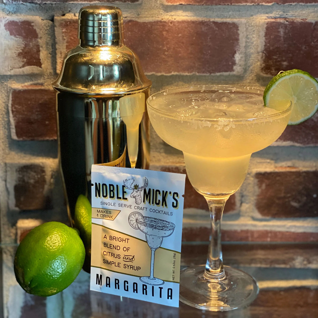 Margarita Single-Serve Craft Cocktail Mix | Noble Mick's