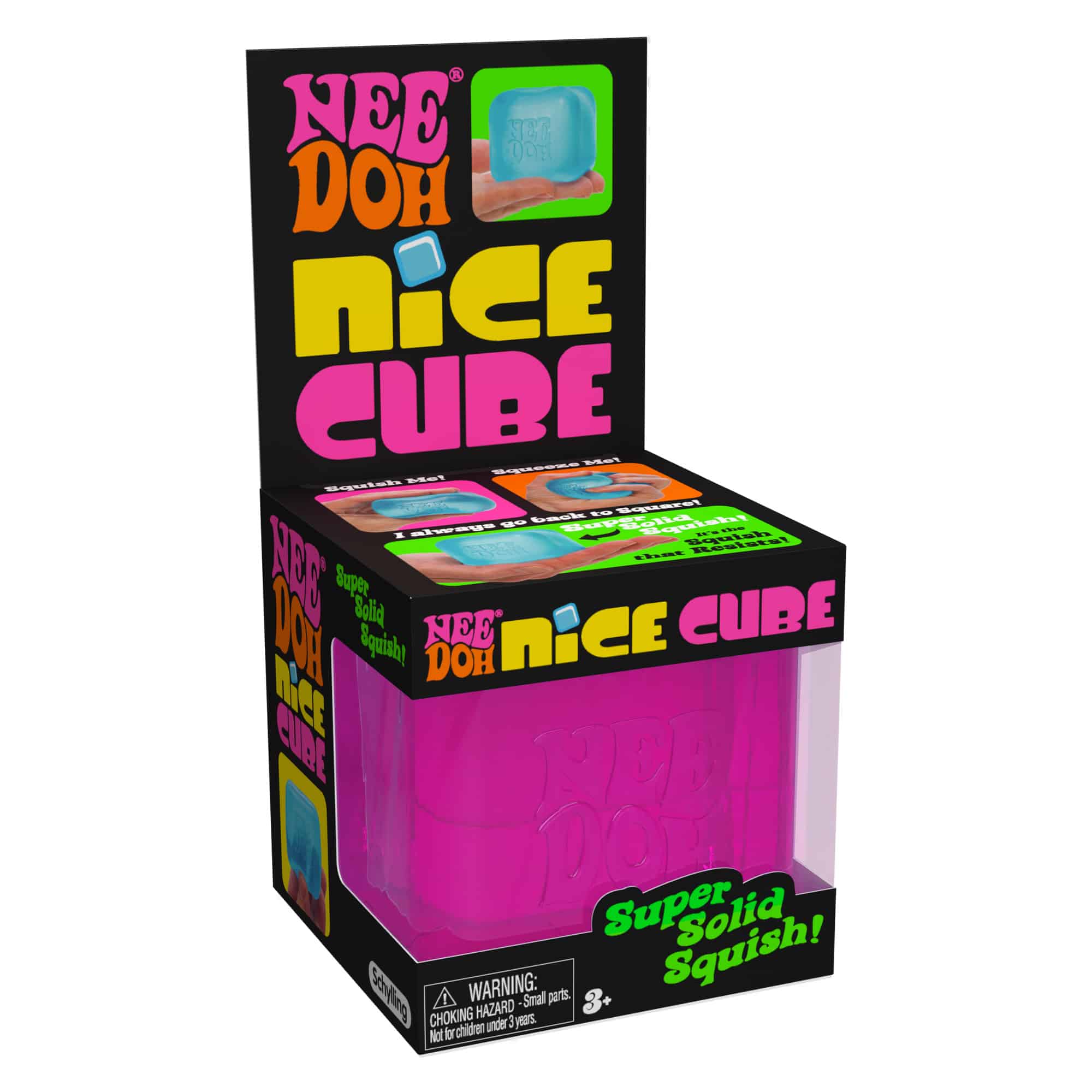NeeDoh Nice Cube Sensory Fidget Toy – Rust & Cinder