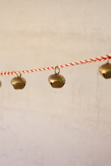 Red & White Jingle Bell Garland