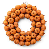 Faux Pumpkin Wreath