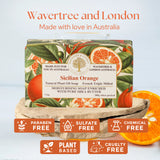 Sicilian Orange Triple-Milled Soap Bar | Wavertree & London