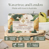 French Pear Triple-Milled Soap Bar | Wavertree & London