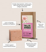 Organic Rose Essential Bar Soap | SallyeAnder