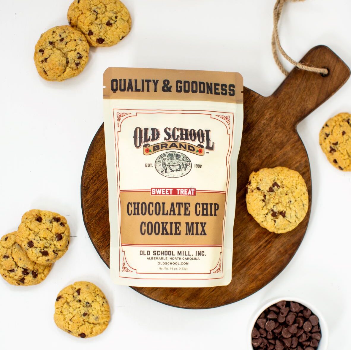 Chocolate Chip Cookie Mix | Old School Brand