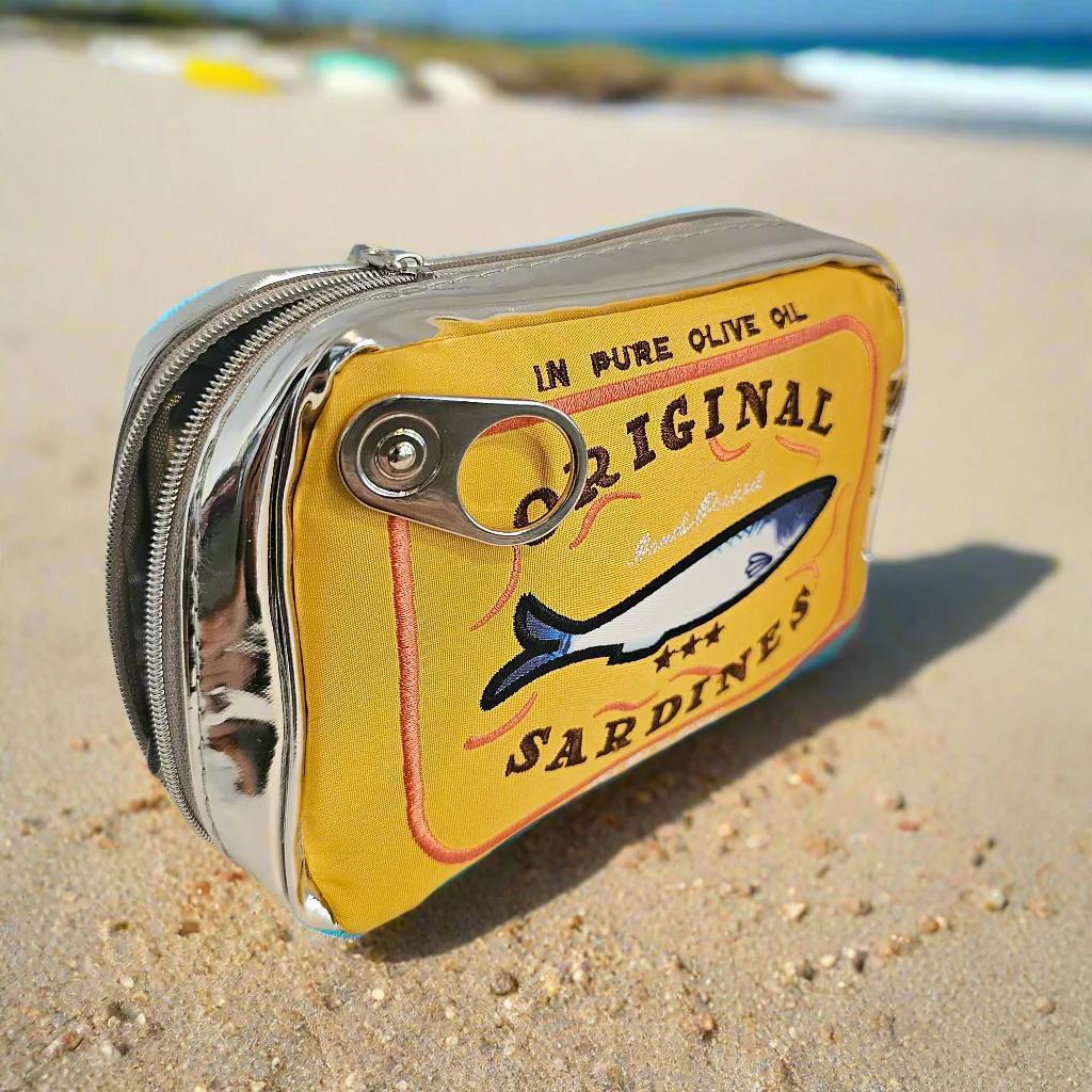 Original Sardines Tin Can Zip Pouch – Rust & Cinder