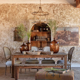 Rustic Industrial Cone Vase Centerpiece