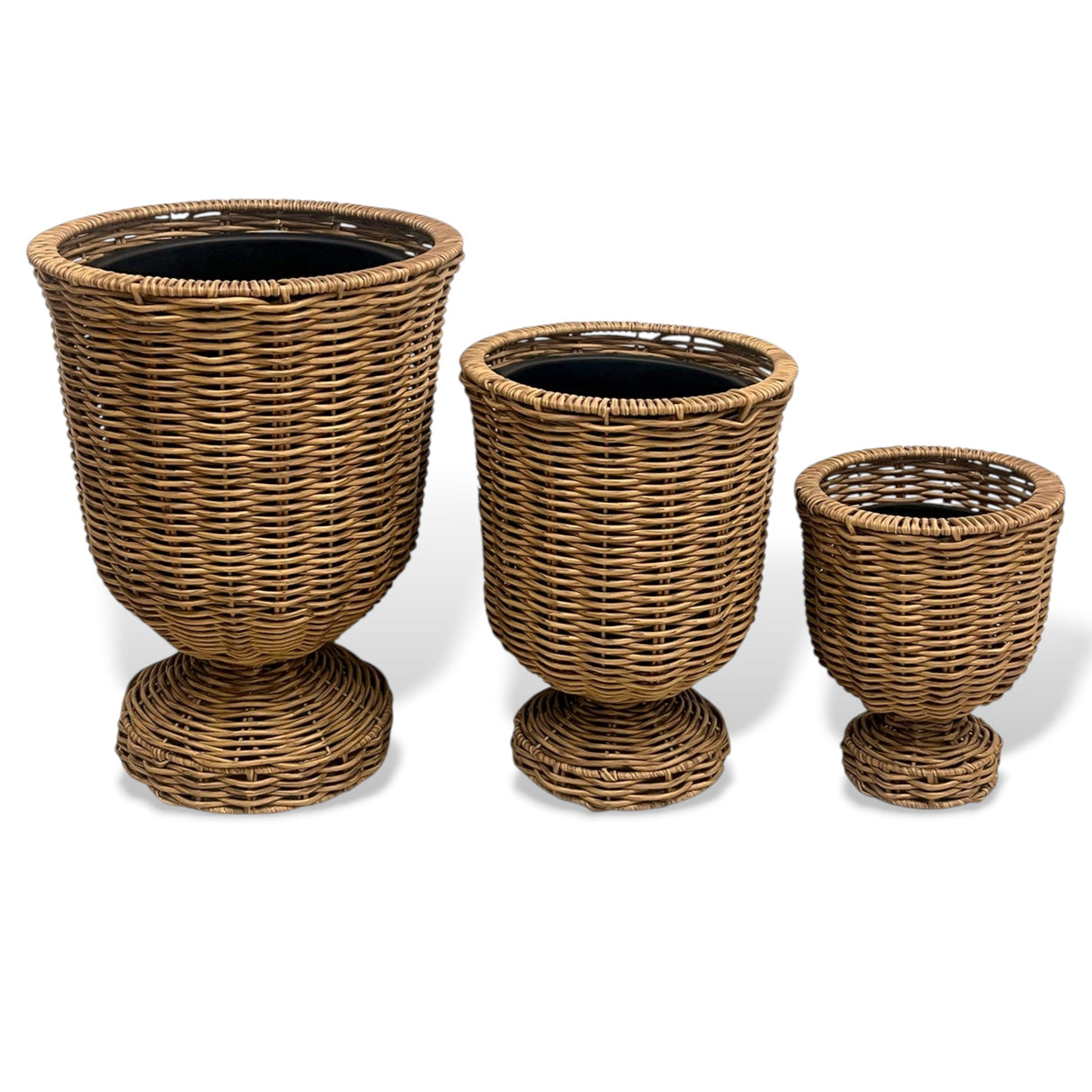 Woven Poly Weave Urn Planter